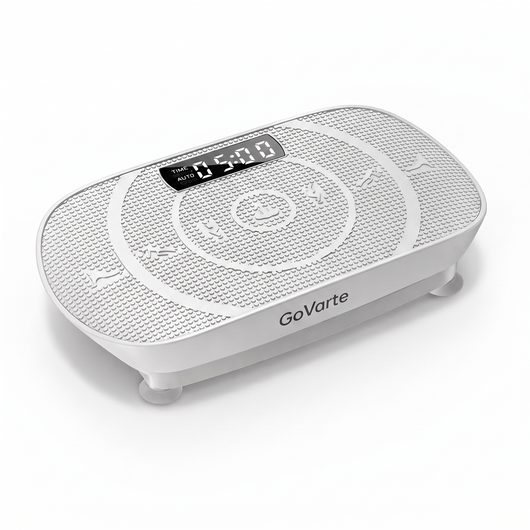 GoVarte Slim Vibration Plate – Compact Whole Body Vibration Trainer for Low-Impact Exercise & Lymphatic Support